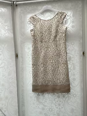 Punto Roma Ladies Size 12 Linen Dress Shift Dress • £8