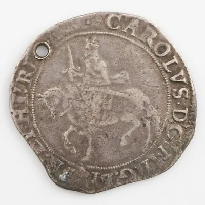 Charles I Silver Halfcrown Tower Mint Under The King 1634-1640 • £240