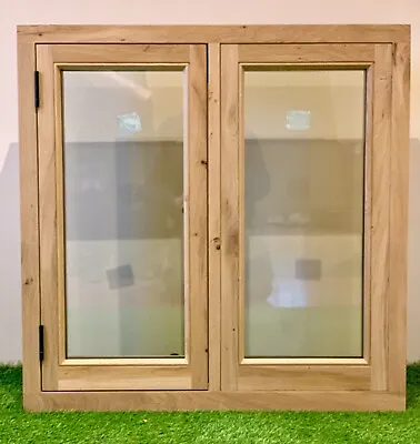 £690 • Buy Air Dried Solid Oak Barn Window 900mm X 900mm Green Oak Timber Frame Building