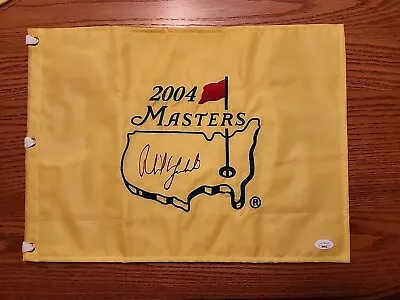 Phil Mickelson Signed Autographed 2004 Masters Pin Flag JSA LOA Auto • $624.99