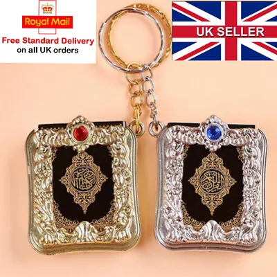 Mini QURAN In Arabic Keyring Islamic Muslim Gift Ramadan Eid Gift Pendant UK  • £3.39