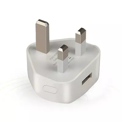 3 Pin UK Plug USB Charger Power Adapter Wall Charger For Phones Tablets IPad • £5.09