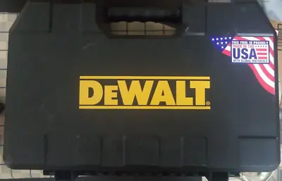 $17.98 • Buy DEWALT Hard Tool Case Box Impact Drill Driver Kit (CASE+HANDLE)