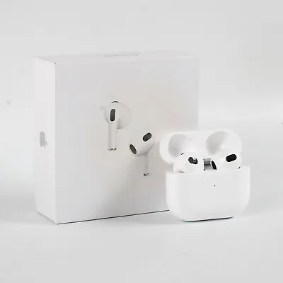 $115 • Buy Apple AirPods 3rd Generation Bluetooth Wireless Earbuds Charging Case - White