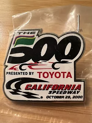 2000 California Speedway Toyota 500 Indi Pin In Original Package - L450 • $9.99