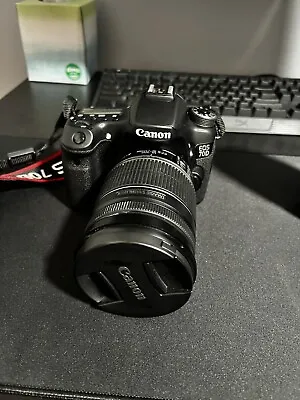 Canon EOS 70D 20.2MP APS-C CMOS Sensor DSLR Camera Bundle With 18-200mm Lens • $450