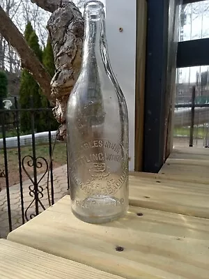 Antique Charles Rohr Soda / Mineral Water Bottle Rockaway Beach New York • $19