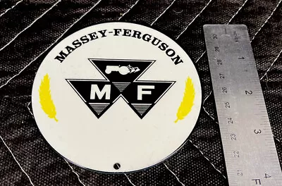 Massey Ferguson Thick Metal Magnet Gas Oil Farm Agriculture Tractor Sign Diesel • $25