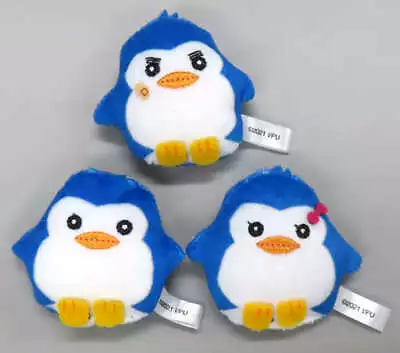 Badge Bins Penguin Plush Set Mawaru Penguindrum Exhibition • $81.99