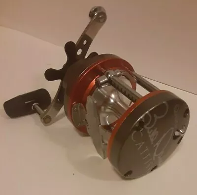 QUANTUM BILL DANCE CATFISH ROUND BAITCASTING TROLLING Clicker Catfish REEL • $59.99