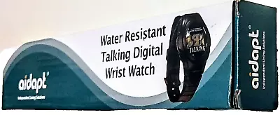 Talking Digital Wrist Watch. • £20