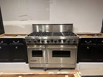 VIKING VDSC485- 48  PRO Dual Fuel Range Oven 6 Burner + Grille • $3300