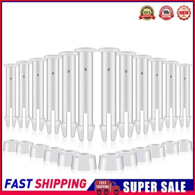 $12.20 • Buy 12 Packs Replacement Plastic Pool Joint Pins W/ Rubber Seal For Intex Pool Parts