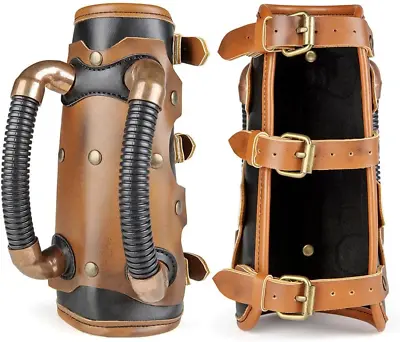 Steampunk Arm Band Bracer: Wrist Guard With Witch Magic Potion Bottles And Vials • $19.34