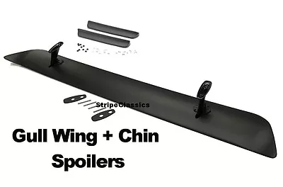 1971 Dodge Challenger Gull Wing Spoiler Kit Mopar 71 W/Brackets & Chin Spoilers • $479.99