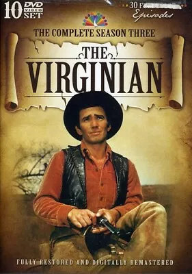 C--Virginian: Season 3 (DVD 10 DISC 1964) • $19.95