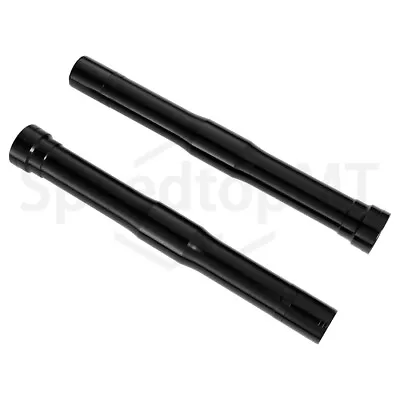 2xFront Outer Fork Tubes Pipe Black For HONDA CBR600RR 2007-2012 CBR600 RR 453mm • $189.70