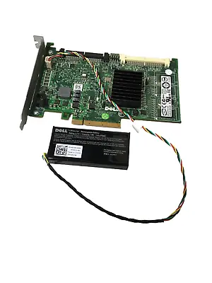 $19.99 • Buy Dell 0t774h T774h 0nu209 Poweredge Raid Controller W/ Cables & Battery