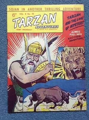 Tarzan Adventures Vol 8 No. 33 -1958 - Clean And Tidy Unmarked Copy - FREE POST • £4.95