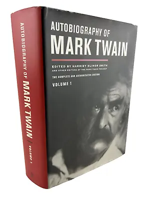 Autobiography Of Mark Twain Volume 1 : The Complete Authoritative Ed Hardcover • $9.49