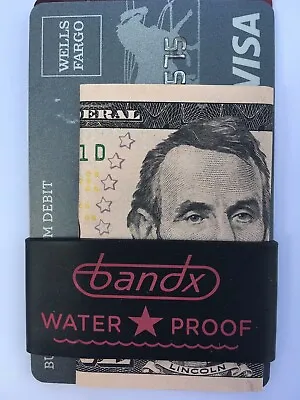 Minimalist Money Clip Ranger Band ; Use BandX For Your Cash And Credit Cards • $5.95