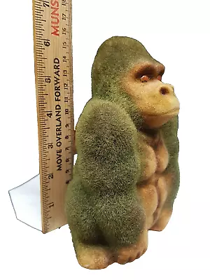 Vintage Gorilla Flocked Coin Bank  • $27.99