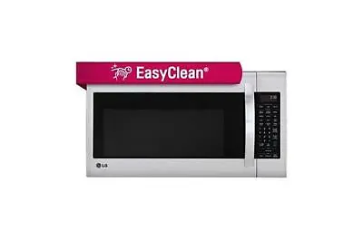 LG 2-cubic Foot Over-the-range Microwave Oven - Stainless Stainless Steel • $379