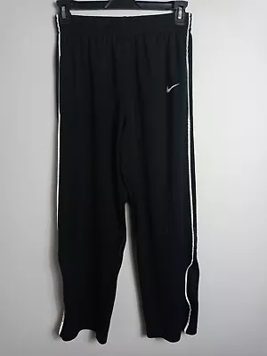 Nike Dri Fit Training Pants Womens Size Small Black 100% Polyester 2 Pockets • $10.97