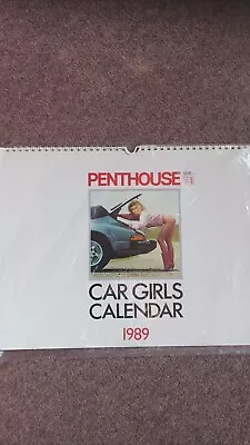 Vintage Penthouse Car &Girl Calendar 1989 • £8.95