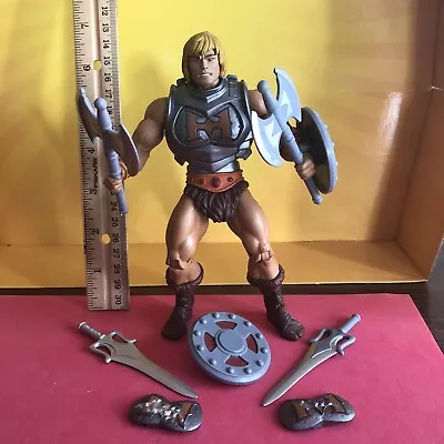 Motuc Mattel Masters Of The Universe Classics Battle Armor He-man With Extras • $36