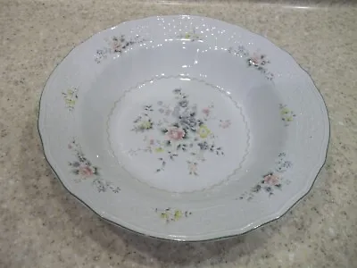 1 Mikasa Renaissance Antique Rose 10  Round Serving Bowl Flowers Basket • $14.98