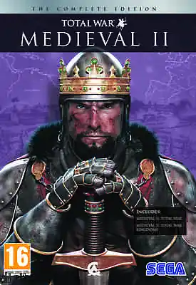 Medieval II 2 Total War Complete Gold Pack With Kingdoms Brand New Sealed • $13.99