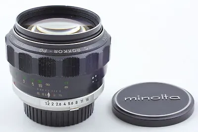 [MINT]  MINOLTA MC ROKKOR-PG 58mm F1.2 Prime MF Hawk Eye Lens From JAPAN • $489.99