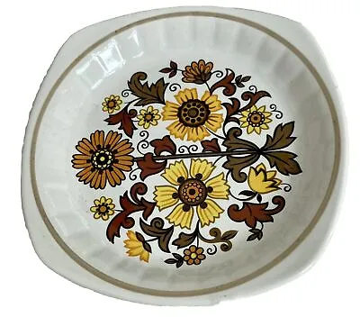 The Royal Worcestershire Group Palissy England Small Dish Plate Retro Flowers • £4.25