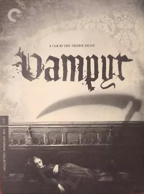 Vampyr (The Criterion Collection) DVD 2-Disc Box Set W/ Book LikeNew Free Shpg • $19.95