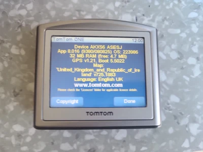 £1.99 • Buy TomTom One Sat Nav 3rd Edition UK&Ireland Maps Ref#0488