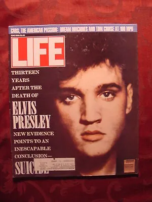 LIFE June Jun 1990 ELVIS PRESLEY TOM CRUISE CAR CRAZY • $9.60