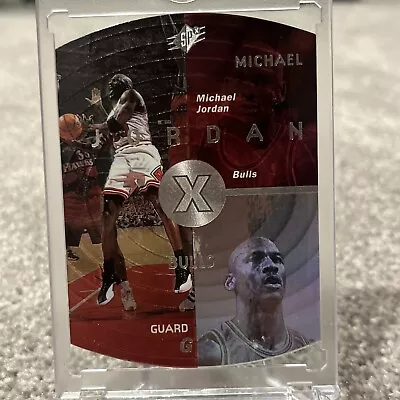 Michael Jordan 1998 Upper Deck SPX Red #6 Die Cut Hologram Chicago Bulls HOF • $40