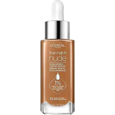 L'Oreal Paris True Match Nude Hyaluronic Tinted Serum Foundation Cool Deep • $12.11