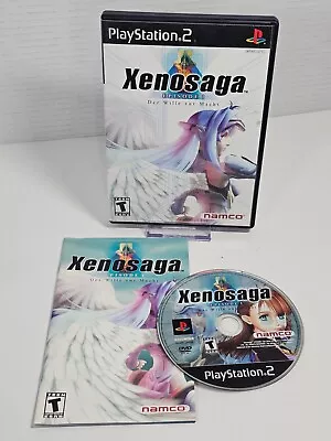 Xenosaga Episode 1 (Sony PlayStation 2) Authentic With Manual • £27.28