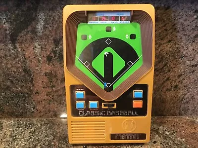 2001 Mattel Classic Baseball Handheld Game TESTED • $16