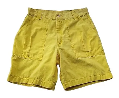 Vintage OP 80's 90's USA Made Men's 32 Cotton Canvas Shorts Skate Surf Longrider • $60.54