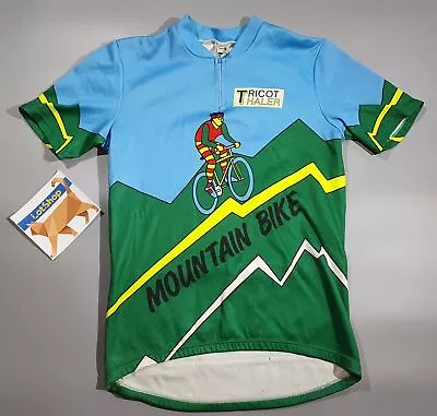 Vintage Tricot Thaler Men's Velo Cycling Road Jersey Shirt Made In Italy Size M • $56.41