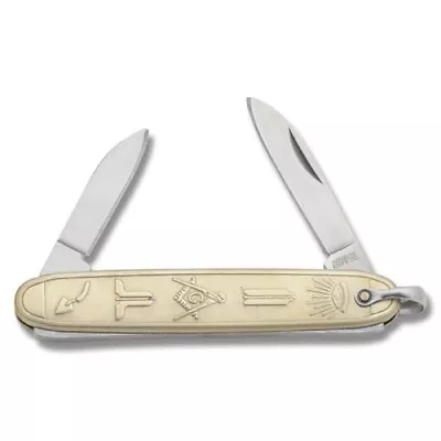 Free Mason Folding Pocket Pen Knife - Masonic Novelty Gift - Fast Shipping! NEW • $14.95