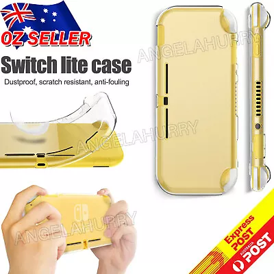 For Nintendo Switch Lite Protective Clear Case Cover TPU Soft Shockproof NEW • $6.97