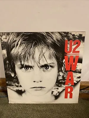 U2 War 1983 LP Vintage Original Rock Vinyl Island Records 90067-1 Gatefold Album • $24