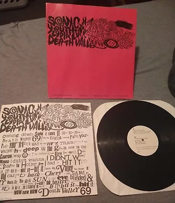 Sonic Youth / Lydia Lunch – Death Valley '69 12  Ep 1985 Vinyl Press • $50