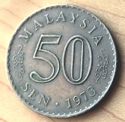 1973 Malaysia 50 Sen • $1.93