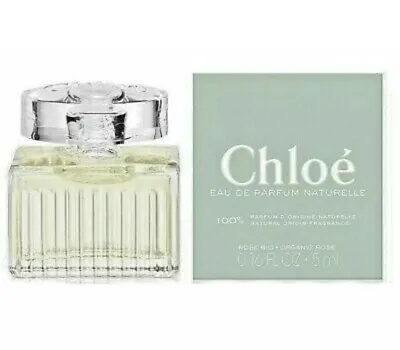 Chloe Eau De Parfum Naturelle For Women EDP Mini Splash 0.16 Oz - New In Box • $13.95