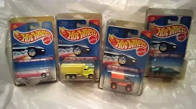 Vintage HTF Hot Wheels 1995 Real Riders Series Set Of 4 Complete Set • $69.99